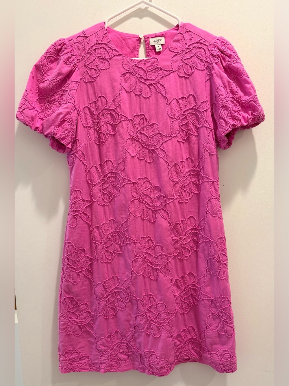 J. Crew Pink Shift Dress